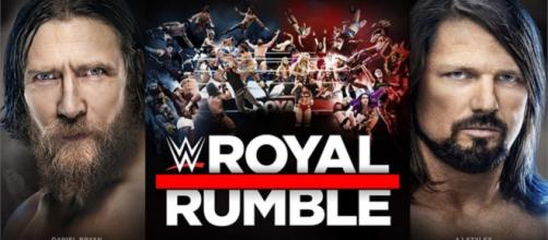 Daniel Bryan vs AJ Styles for WWE Championship – [image credit: Royal Rumble/Youtube]
