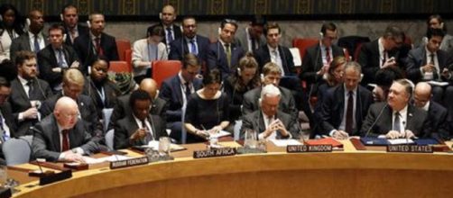 Riunione del Consiglio di sicurezza delle Nazioni Unite