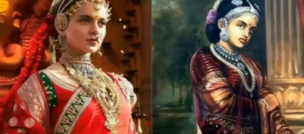 Kangana as the Rani of Jhansi which is on way to Rs 100 crores ( £ 10.6 million) Photo-Image-(screenshot Bollywood tag/youtube.com) Kangana as the Rani of Jhansi which is on way to Rs 100 crores ( £ 10.6 million) Photo-Image-(screenshot Bollywood tag/youtube.com)