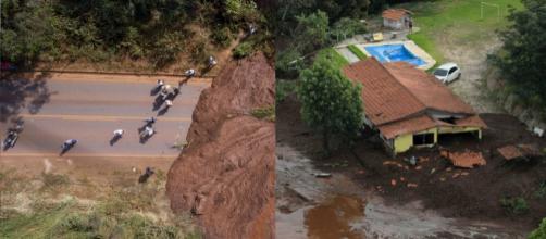 Evacuação em Brumadinho (Reprodução/TV Globo)