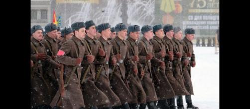 Military parade to mark end of 75 years of German siege of Petersburg Phot0- Image credit (screenshot RTV/youtube.com)
