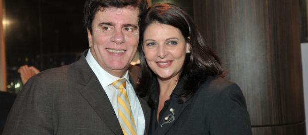 Wagner Montes e Sônia Lima (Divulgação/RecordTV) Wagner Montes e Sônia Lima (Divulgação/RecordTV)