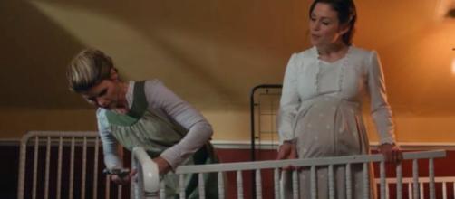 When Calls the Heart Season 6. Elizabeth's baby atced by the Taylor twins. - Image credit - Hallmark | YouTube