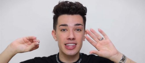 James Charles, 19, is a YouTube celebrity and ground Birmingham's city centre to a halt on Saturday. [Image James Charles/YouTube]