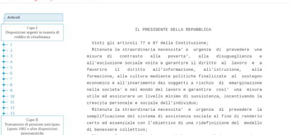 Pensioni flessibili, arriva la pubblicazione del Decretone in Gazzetta Ufficiale Pensioni flessibili, arriva la pubblicazione del Decretone in Gazzetta Ufficiale