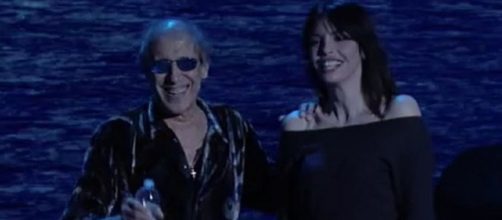 Adriano Celentano e Ilenia Pastorelli