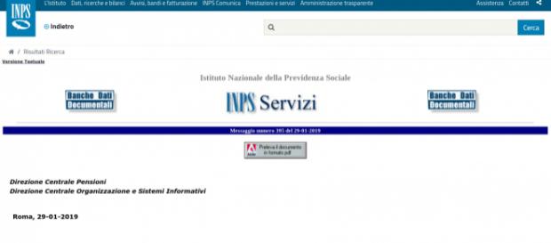 Riforma pensioni, arriva un nuovo messaggio Inps sulle nuove opzioni Riforma pensioni, arriva un nuovo messaggio Inps sulle nuove opzioni