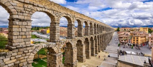 Acueducto de Segovia, Patrimonio de la Humanidad desde 1985.