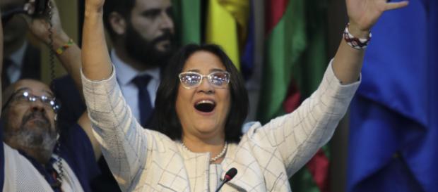 Ministra Damares Alves (Arquivo Blasting News) Ministra Damares Alves (Arquivo Blasting News)
