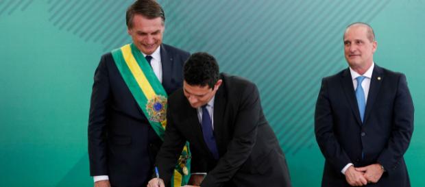 Ministro da Justiça e Segurança Pública, Sérgio Moro (Reprodução/UOL) Ministro da Justiça e Segurança Pública, Sérgio Moro (Reprodução/UOL)