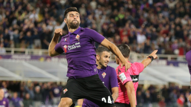 Marco Benassi, centrocampista della Fiorentina.