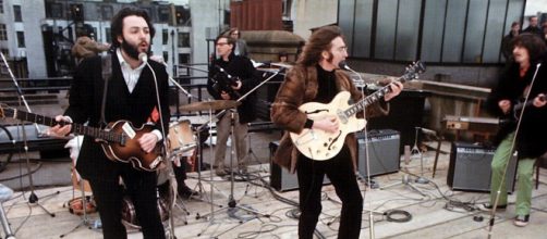 I Beatles a Londra in occasione del loro ultimo concerto