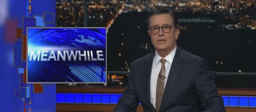 Some news items slip through the cracks. [Image The Late Show with Stephen Colbert/YouTube]