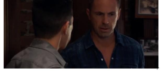 Julian warns Brad to stay away from Willow. (mage Source JSMS99-YouTube.) Julian warns Brad to stay away from Willow. (mage Source JSMS99-YouTube.)