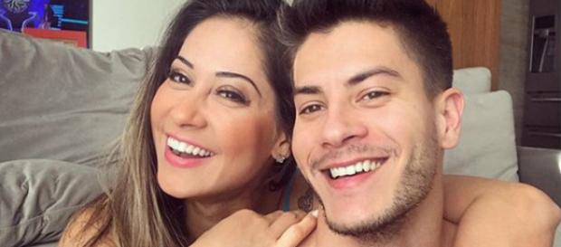 Mayra Cardi e Arthur Aguiar (Reprodução/Instagram) Mayra Cardi e Arthur Aguiar (Reprodução/Instagram)