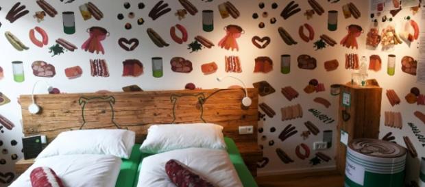 Oreillers et papiers aux couleurs de la saucisse ! Oreillers et papiers aux couleurs de la saucisse !