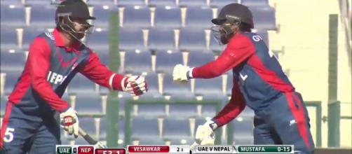 Nepal v UAE live streaming on Youtube (Image via Youtube screencap)