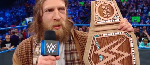 Daniel Bryan debuted his new WWE Championship belt on the latest SmackDown Live show. [Image via WWE/YouTube screencap]
