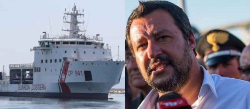 Il Ministro degli Interni Matteo Salvini