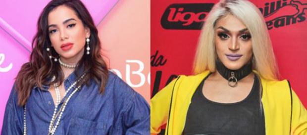 Anitta e Pabllo Vittar (Foto - Reprodução) Anitta e Pabllo Vittar (Foto - Reprodução)
