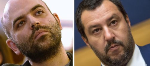 Salvini - Saviano è di nuovo scontri