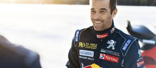 Sébastien Loeb au départ du Dakar