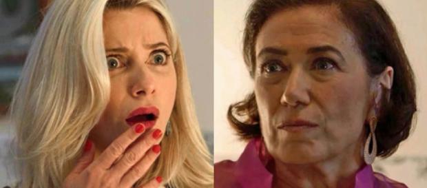 A personagem de Letícia Spiller sofre nas mãos da vilã incorporada por Lilia Cabral. (Reprodução/TV Foco) A personagem de Letícia Spiller sofre nas mãos da vilã incorporada por Lilia Cabral. (Reprodução/TV Foco)