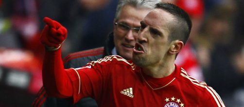 Franck Ribery replica agli insulti sui social, il Bayern lo multa.