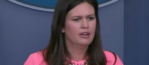 Sarah Sanders got taken down by Chris Wallace [Image via The White House/Wikimedia Commons]
