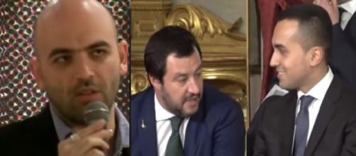 Saviano attacca duramente Salvini e Di Maio