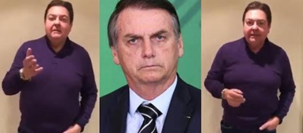 Vídeo foi enviado para o colunista Flávio Ricco, do UOL. (Foto Reprodução) Vídeo foi enviado para o colunista Flávio Ricco, do UOL. (Foto Reprodução)