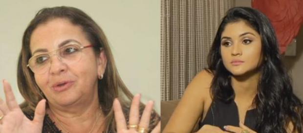 Dona Bill se envolveu em polêmica com Mileide (Reprodução Record TV / SBT) Dona Bill se envolveu em polêmica com Mileide (Reprodução Record TV / SBT)
