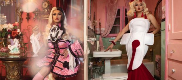 El vestido que Manila utilizo (izquierda) y el que tenía planeado utilizar (derecha) El vestido que Manila utilizo (izquierda) y el que tenía planeado utilizar (derecha)