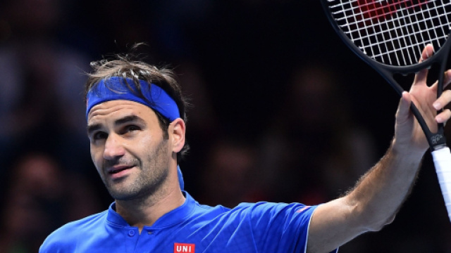 Federer pr&ecirc;t pour le lancement de l'ATP Cup