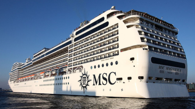 La nave Msc Magnifica per il giro del mondo