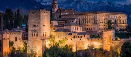 The Alhambra Palace in Granada, Spain [Image source: Alamy]