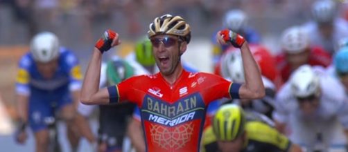 Vincenzo Nibali, la vittoria alla Milano Sanremo