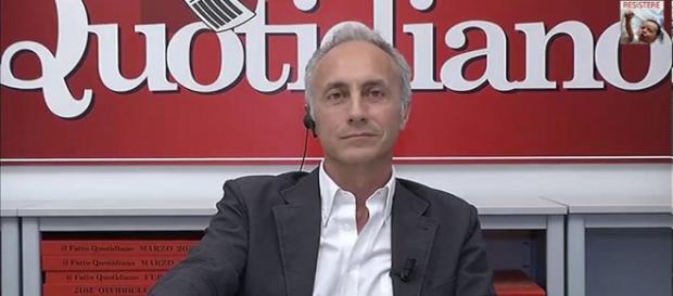 Marco Travaglio parla del caso Carige a DiMartedì Marco Travaglio parla del caso Carige a DiMartedì