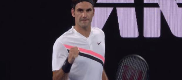 Roger Federer defeated Marin Cilic to win the 2018 Australian Open. Photo: credit - Australian Open TV/ YouTube Roger Federer defeated Marin Cilic to win the 2018 Australian Open. Photo: credit - Australian Open TV/ YouTube