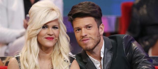 Ylenia y Fede en el plató de Gran Hermano Ylenia y Fede en el plató de Gran Hermano