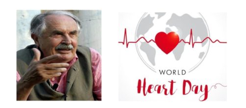 Tonino Guerra, il poeta dell'ottimismo: un sentimento che può ridurre del 35% i rischi cardiovascolari, secondo uno studio americano.