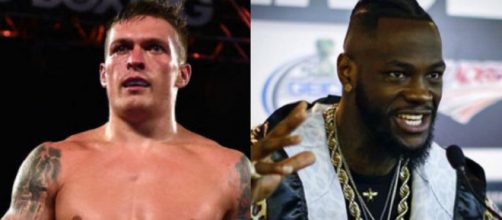 Usyk: 'Vorrei affrontare Wilder', Deontay lo aveva definito 'troppo piccolo per me'