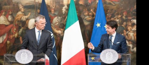 Incontro tra il Segretario generale della Nato e il Premier Giuseppe Conte