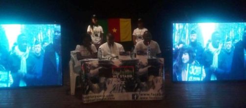 Le collectif We Stand for Cameroon (c) Odile Pahaia