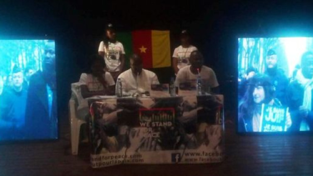 Le collectif We Stand for Cameroon (c) Odile Pahaia