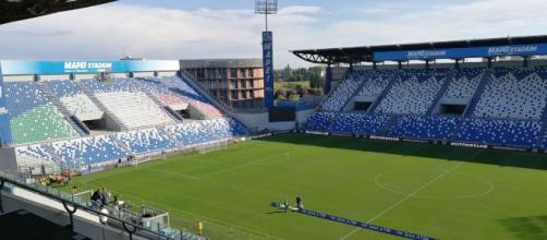 Mapei Stadium di Reggio Emilia, Reggiana-Triestina LIVE
