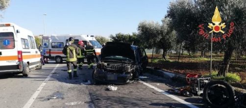 Calabria, grave incidente stradale: perde la vita un padre