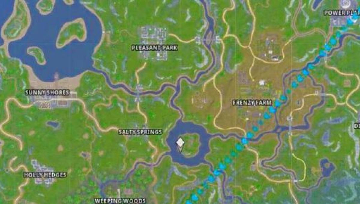 Fortnite Map Chapter 2 Season 1 With Names