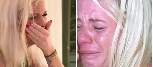 Jessica Thivenin en larmes après à l'opération de son fils