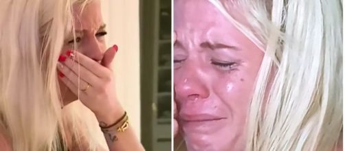 Jessica Thivenin en larmes après à l'opération de son fils